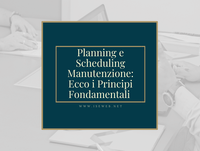 Planning e Scheduling Manutenzione