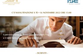 Lindt & Sprüngli and ISE – November 16, 2022 – 3 PM at C’èManutenzioneXte!