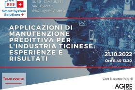 Applicazioni di manutenzione predittiva per l’industria ticinese: esperienze e risultati