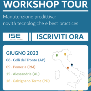 Workshop “Manutenzione predittiva: novità tecnologiche e best practices”