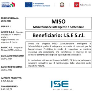 MISO – Manutenzione Intelligente e Sostenibile