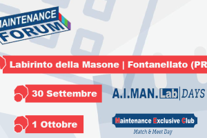 Maintenance Forum 2026 | 30 settembre – 1 ottobre | Labirinto della Masone (PR)