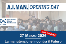A.I.M.A.N. Opening Day 27 Marzo 2026 – ISE Sponsor